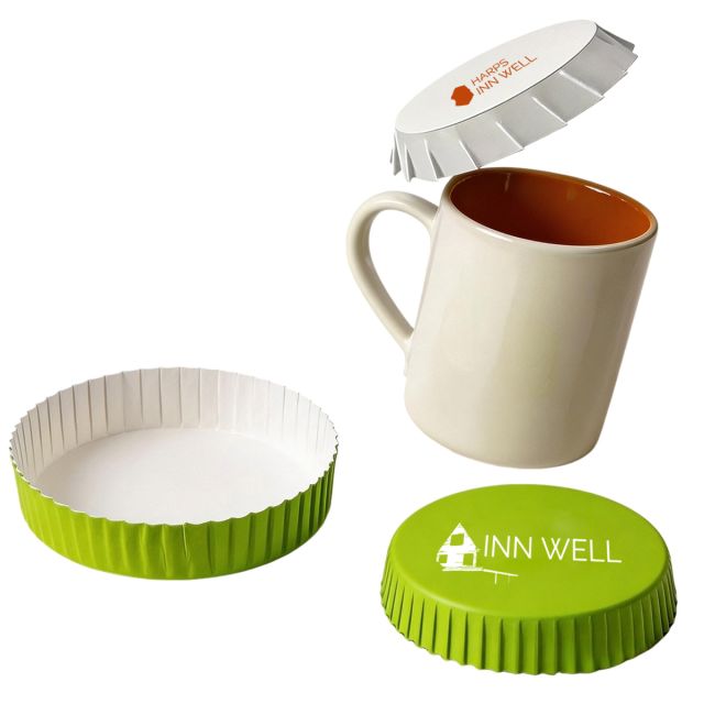 Full Color Custom Paper Glass Cover