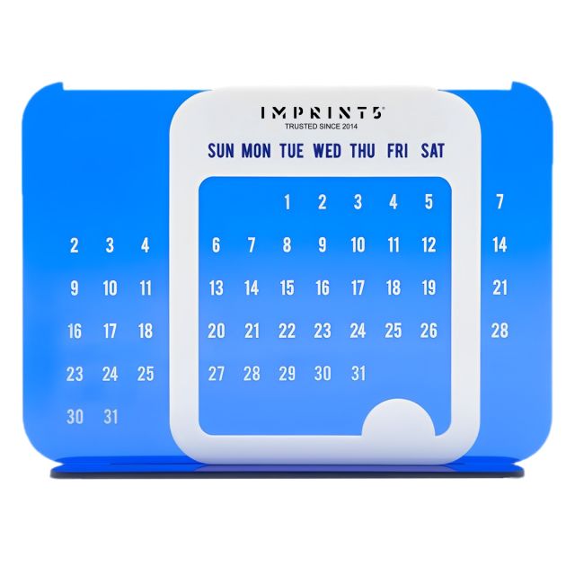 Full Color Custom Acrylic Perpetual Desk Calendar