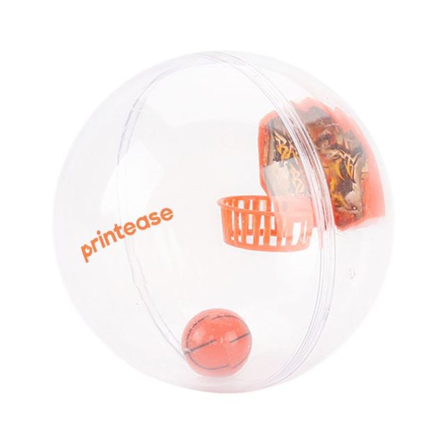 Desktop Globe Promotional Basketball Game - 3.15"