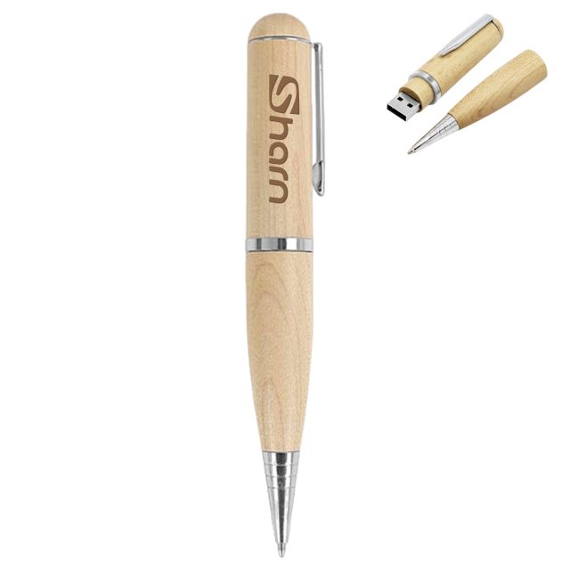 Executive Wooden Custom USB Pen