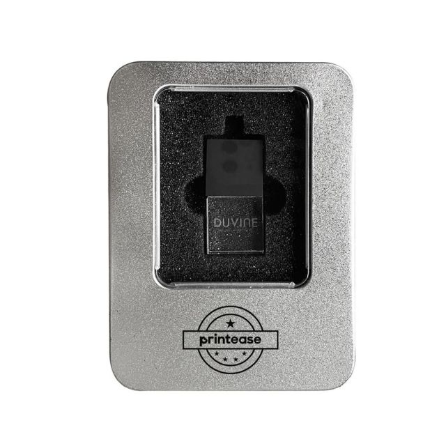 Custom Large Window Tin Flash Drive Box