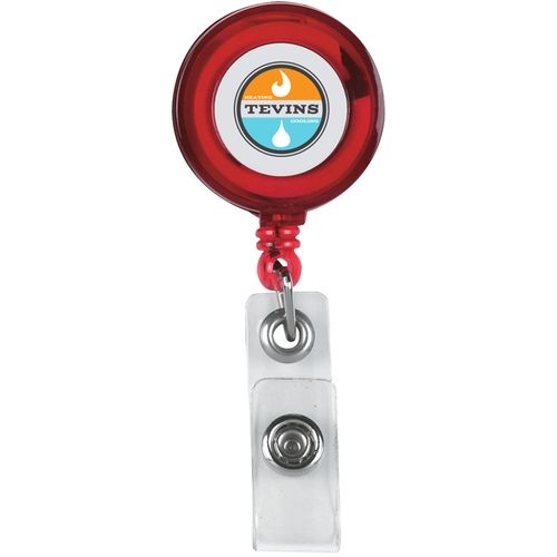 Full Color Retractable Custom Badge Holder