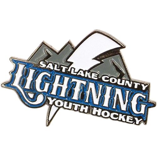 Die Struck & Soft Enamel Filled Iron Custom Lapel Pin - 1"