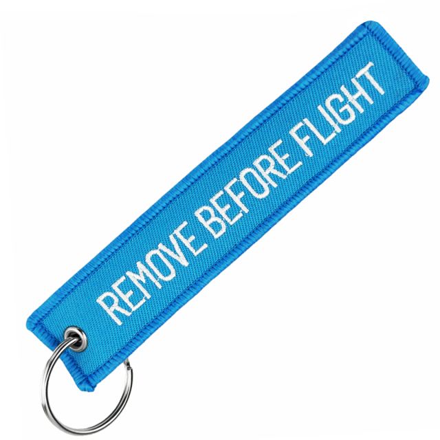 Custom Embroidered Patch Keychain