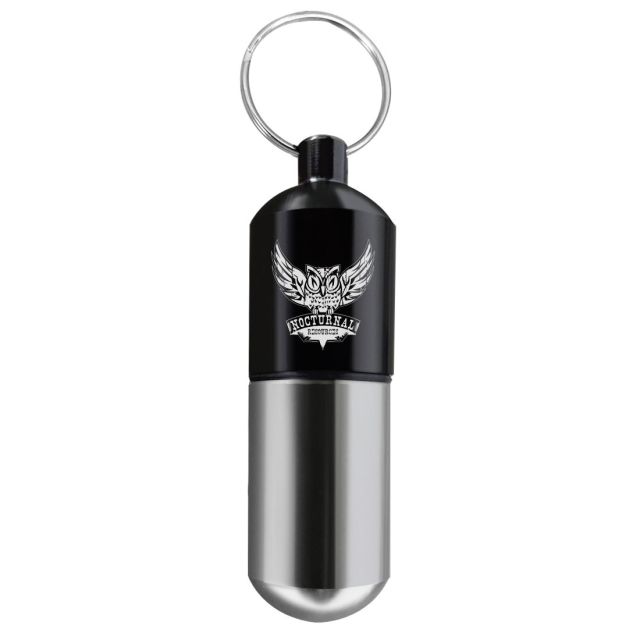Custom Mini Aluminum Keychain Pill Box