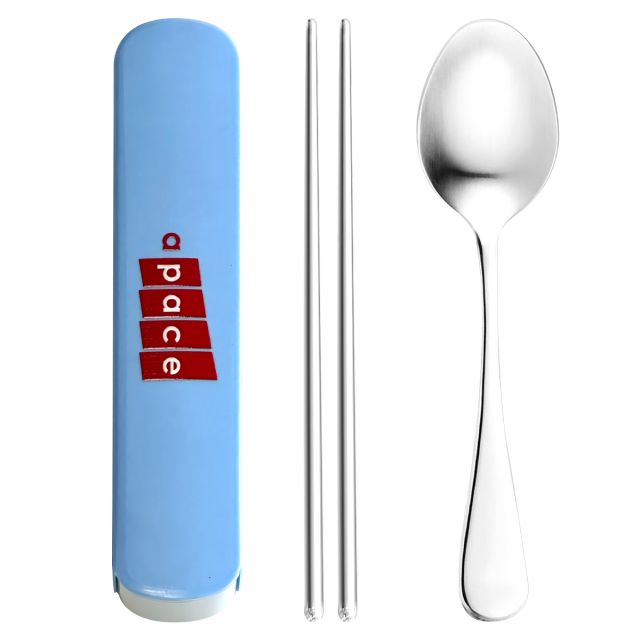 Custom Stainless Steel Cutlery Set w/ Carrying Case