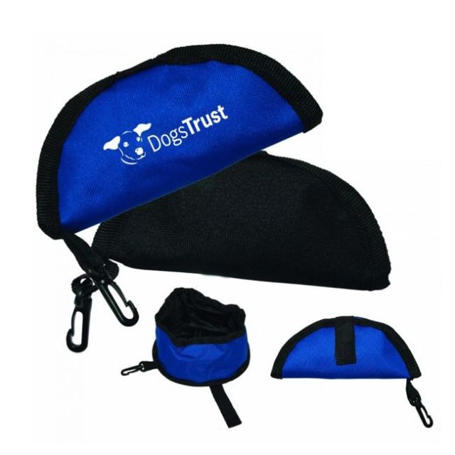 Mini Collapsible Custom Pet Bowl - 22 oz.