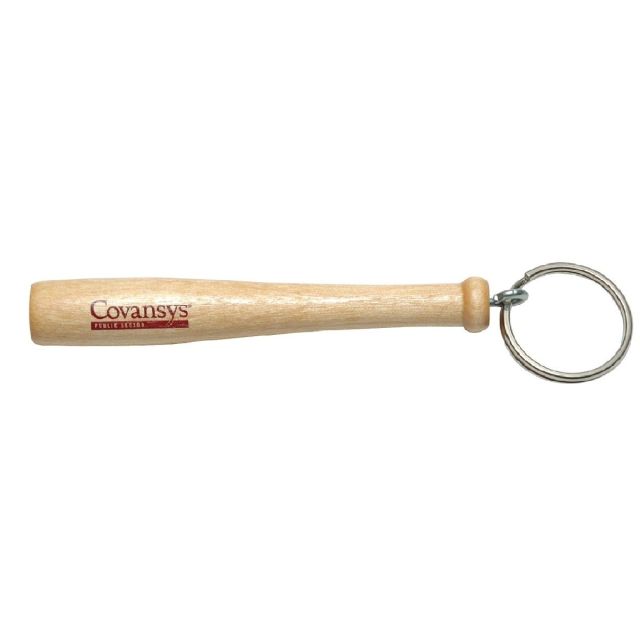 Mini Wood Baseball Bat Custom Key Chain Plain 