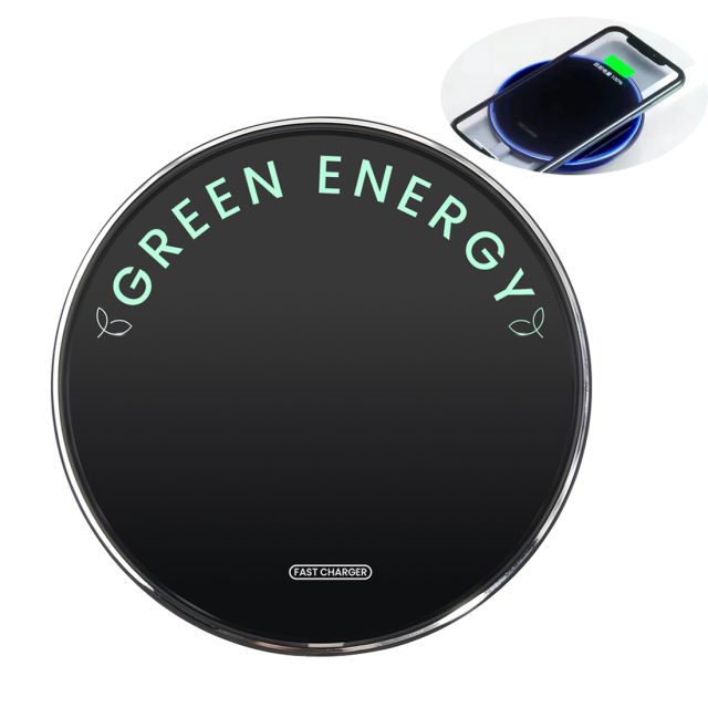 Full Color Custom Mirror Wireless Fast Charging Pad