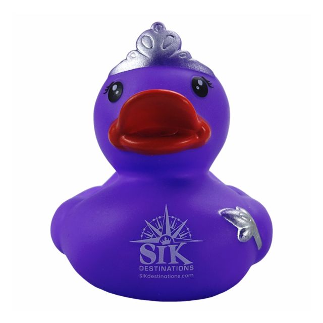 Custom Fashion Modelling Rubber Duck - 3" x 2.75" x 2.75"
