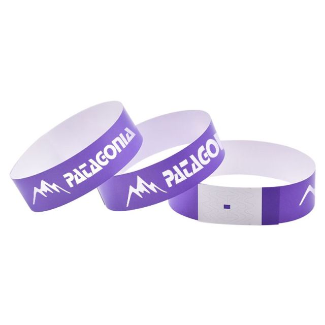 Full Color Custom Tyvek Paper Wristbands for Events