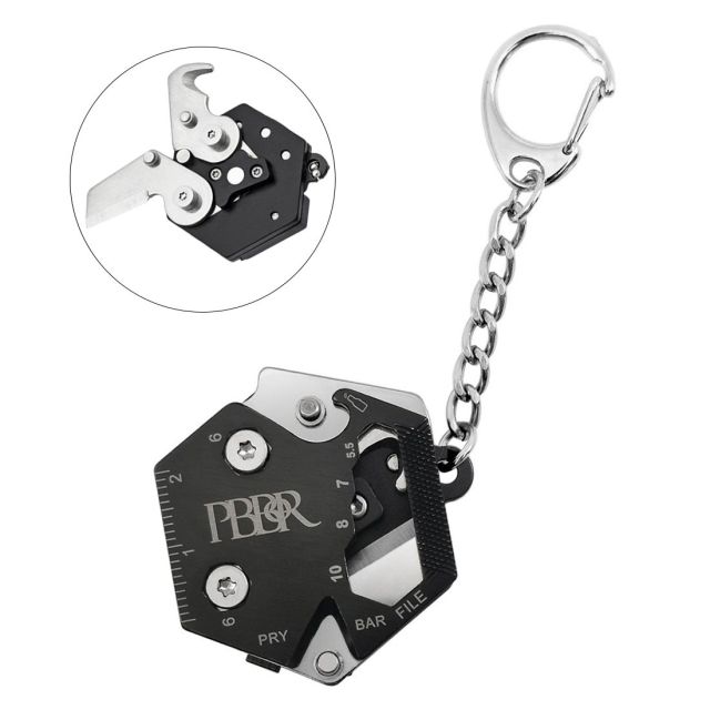 Custom 10 in 1 Screwdriver Tool Set w/ Keychain