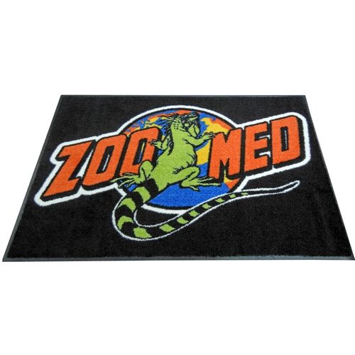 Full Color Nylon Twist Custom Floor Mats w/ Rubber Backing - 3' x 4'
