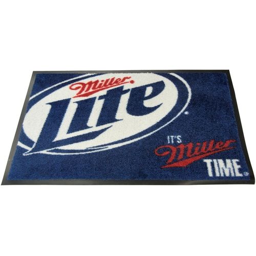 Full Color Nylon Custom Floor Mats w/ Vinyl Backing - 4' x 6'