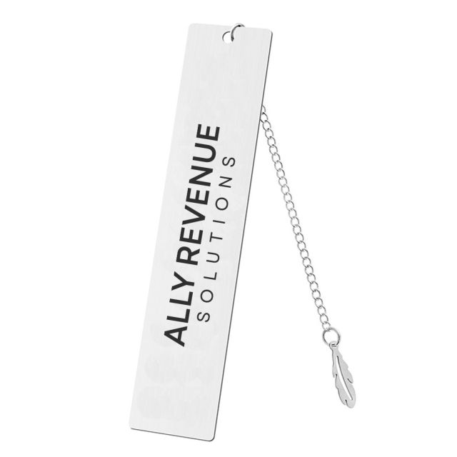 Custom Inspirational Metal Bookmark