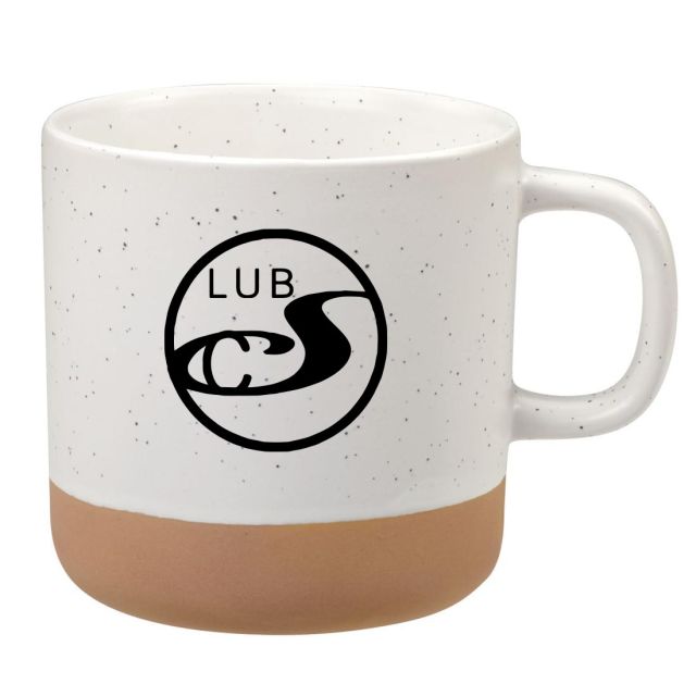 Custom Two-tone Ceramic Coffee Mug - 12 oz.