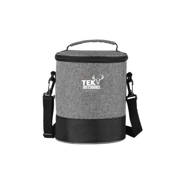 Round Insulated Promotional Cooler Bag - 10 Can