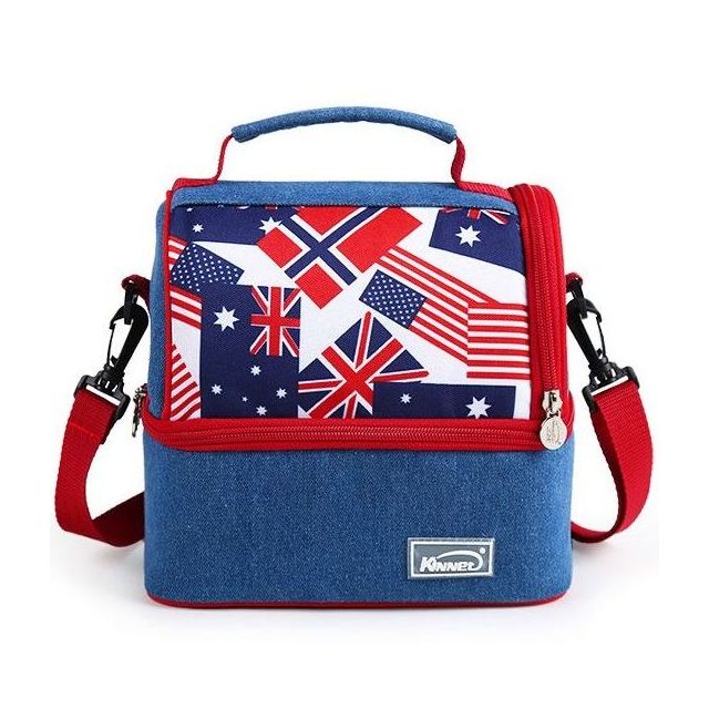 Custom Chillin Cooler Tote Bag - 8.5"w x 7"h x 6"d