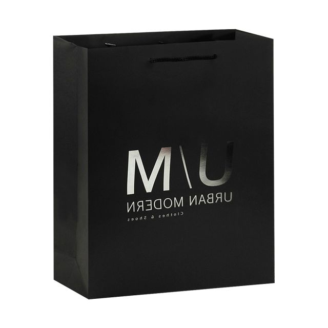 Foil Stamp Matt Laminated Custom Euro Tote - 9.5"W x 11.5"H x 4"D