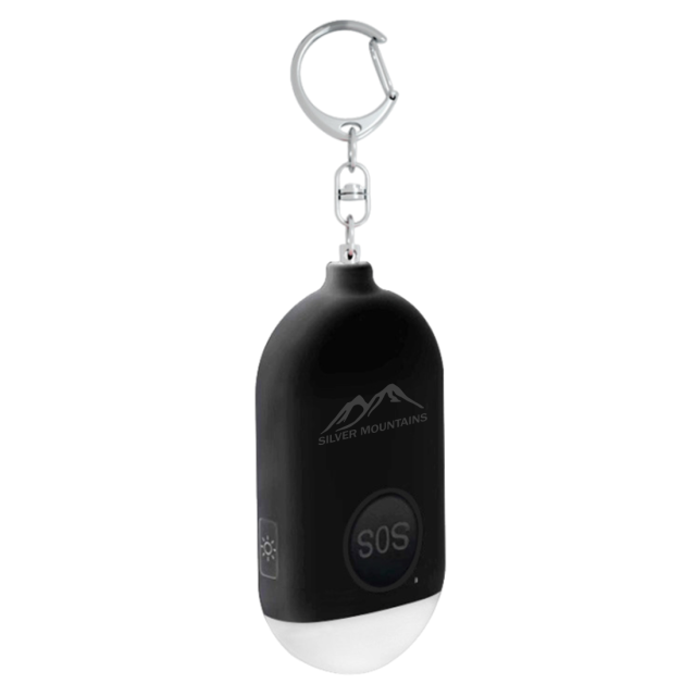 Custom Rechargeable Self-Defense Keychain Alarm