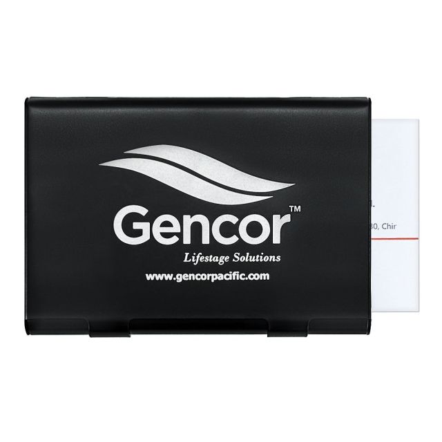 Custom Hand Push Automatic Business Card Holder