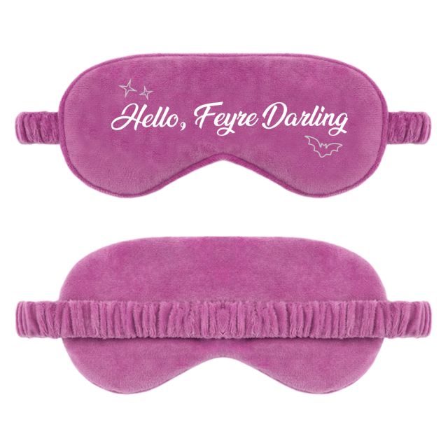 Custom Plush Sleep Eye Mask