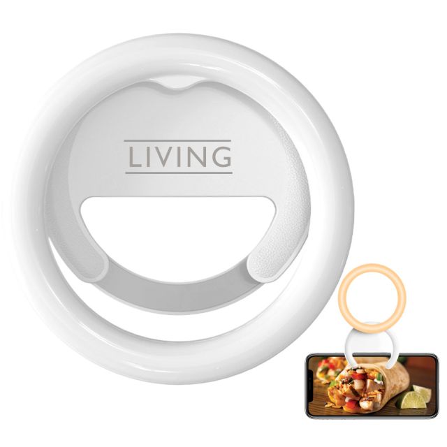 Custom Rotatable Rechargeable Selfie Ring Light