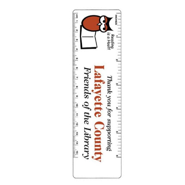 Full Color Promotional Rectangle Bookmark - 2" x 7"