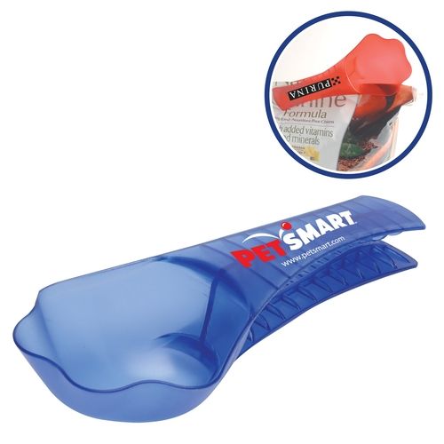 Promotional Pet Food Scoop & Clip Combo