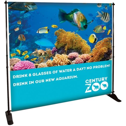 Full Color Custom Floor Displays - 8'