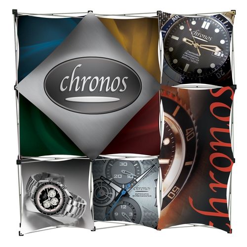 Full Color Pop-Up Promotional Display Kit - 7.5'