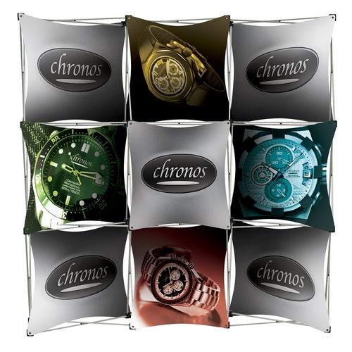 Full Color Pop-Up Promotional Display Kit - 7.5'