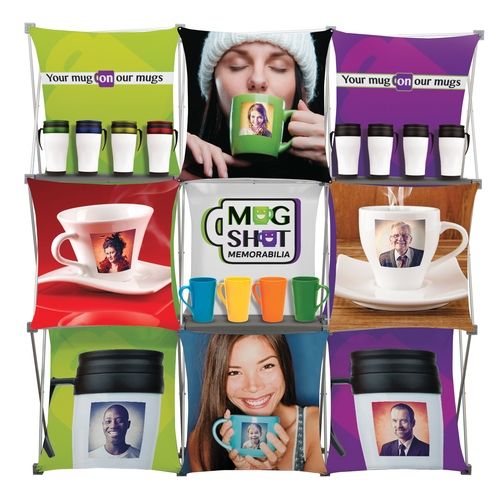 Full Color Deluxe Pop-Up Custom Floor Displays - 7.5'