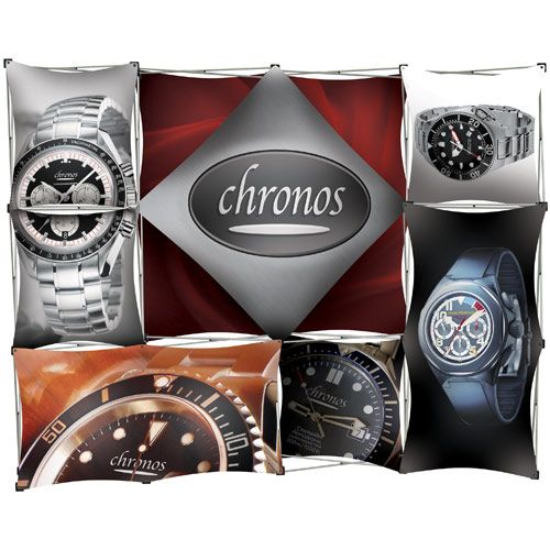 Full Color Pop-Up Custom Display Kit - 10'