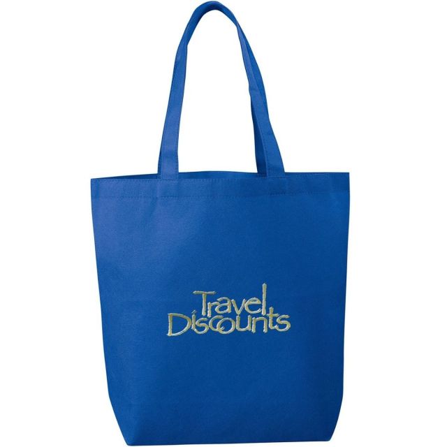 Reusable Non-Woven Custom Tote Bag - 13.5"w x 15"h x 4.25"d