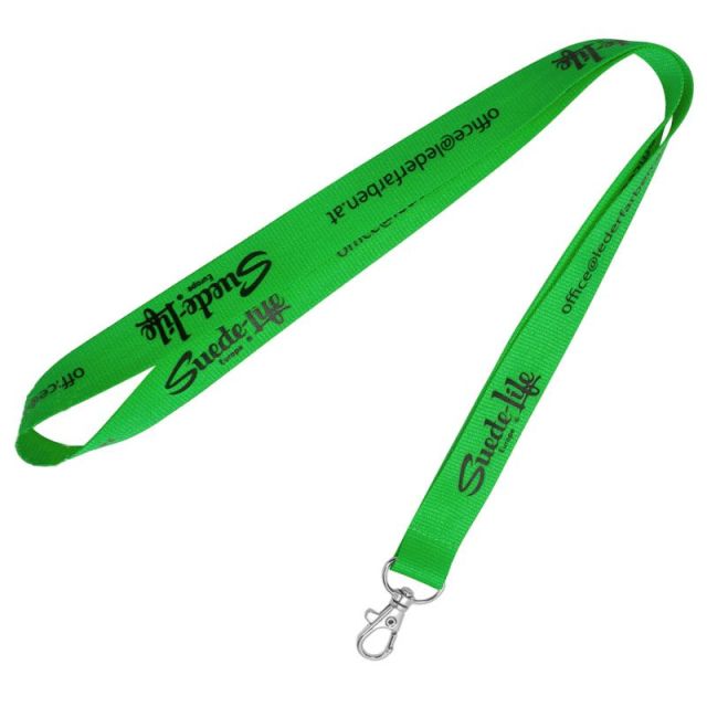 Custom Recycled PET Lanyard w/ Attachment