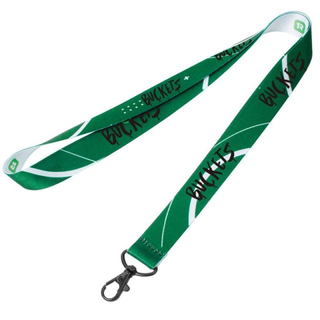 Full Color Custom Recycled PET Lanyard w/ Attachment