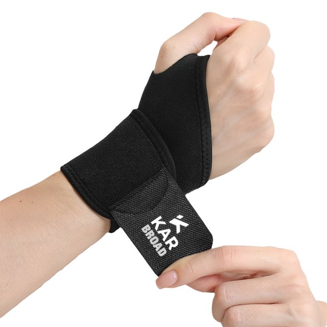 Custom Adjustable Compression Wrist Guard w/ Thumb Hole