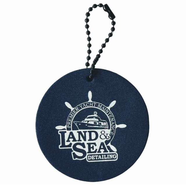 Full Color Custom Foam Floating Key Tag - Circle