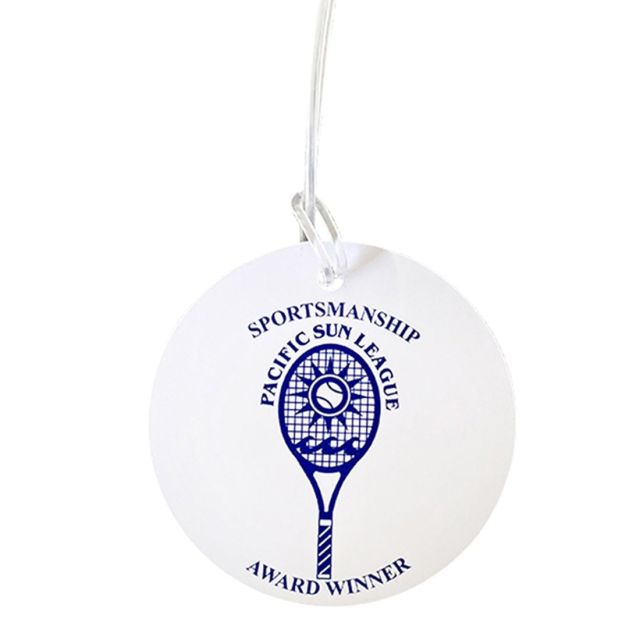 Full Color Custom Round Heavy Duty Write-On Bag Tag