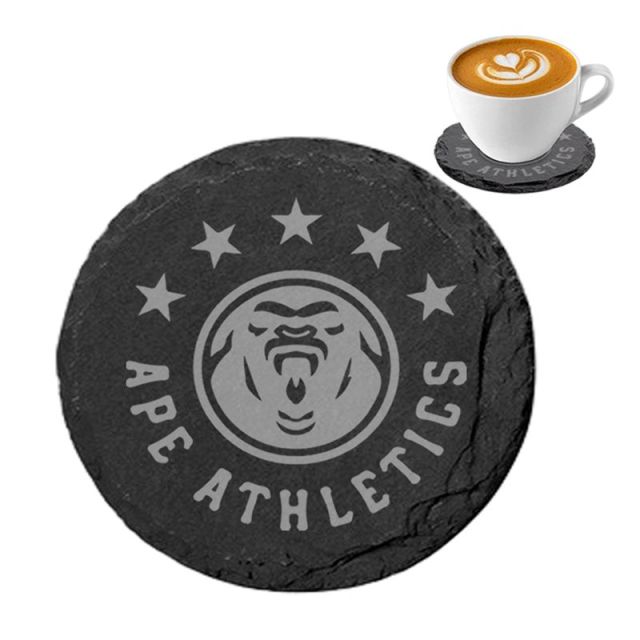 Custom Natural Slate Coaster - 3.94''