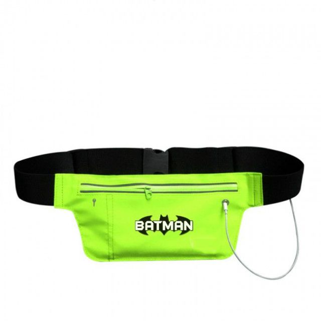 Custom Smart Phone Fitness Waist Belt w/ Reflective Stripe