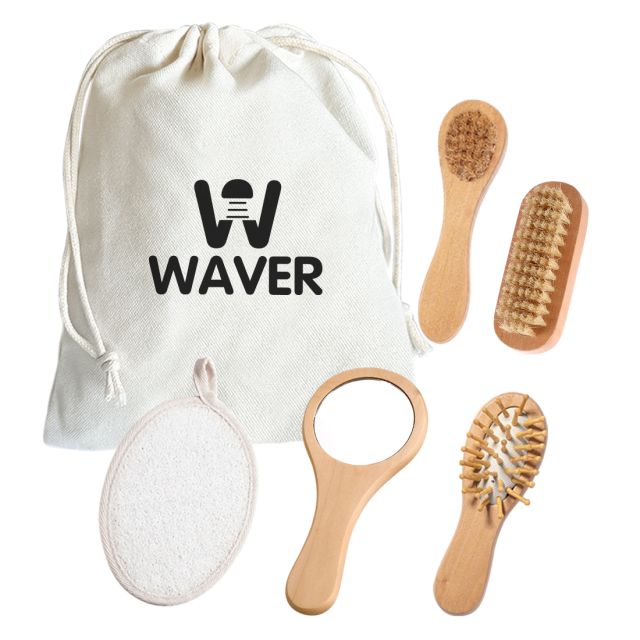 Custom Relaxation 5-Piece Spa Kit w/ Cotton Bag