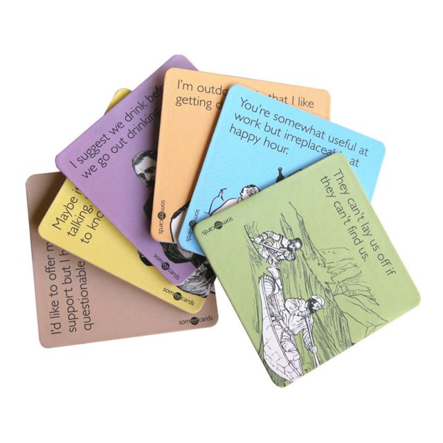 Full Color Custom Square Paperboard Coaster - 3.54''