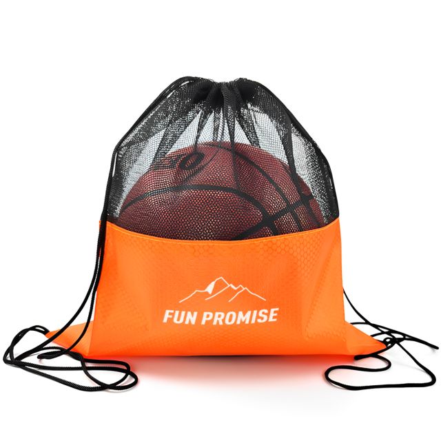 Custom Mesh Sport Drawstring Backpack