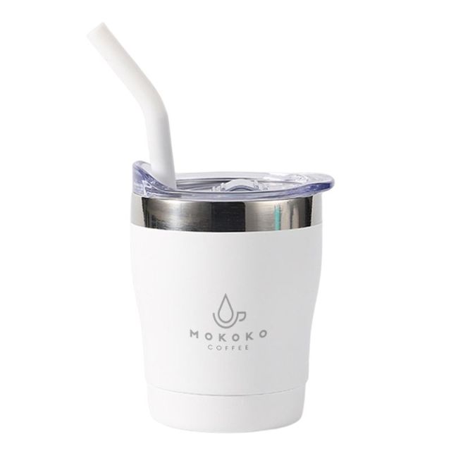 Custom Vacuum To Go Tiny Straw Mug - 12 oz.