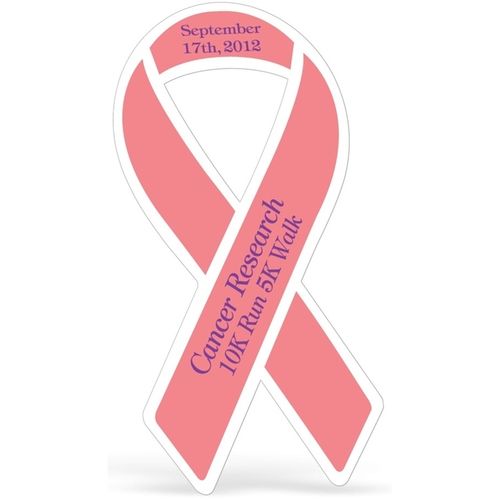 Awareness Ribbon Lapel Sticker Custom Sticker Rolls