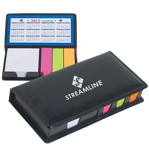 Custom Memo Box with Adhesive Notes and Calendar