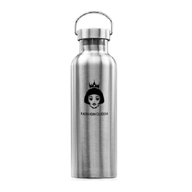 Custom Stainless Steel Canteen Water Bottles - 25 oz