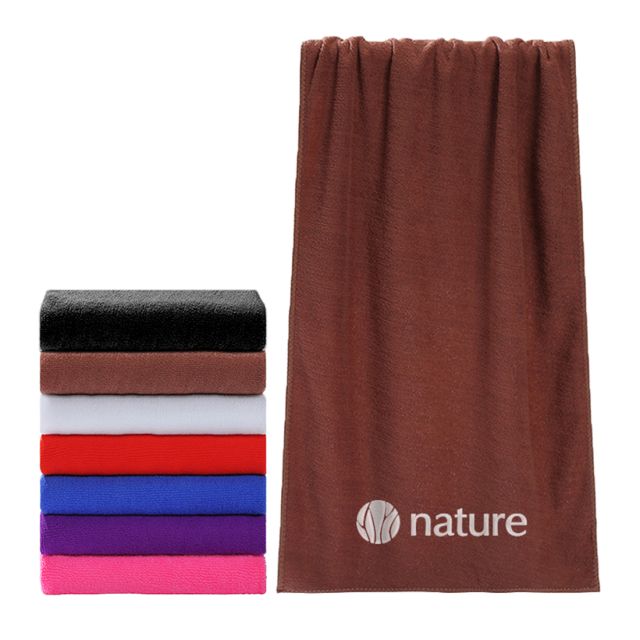 Custom Embroidered Microfiber Absorbent Towel - 13" x 30"